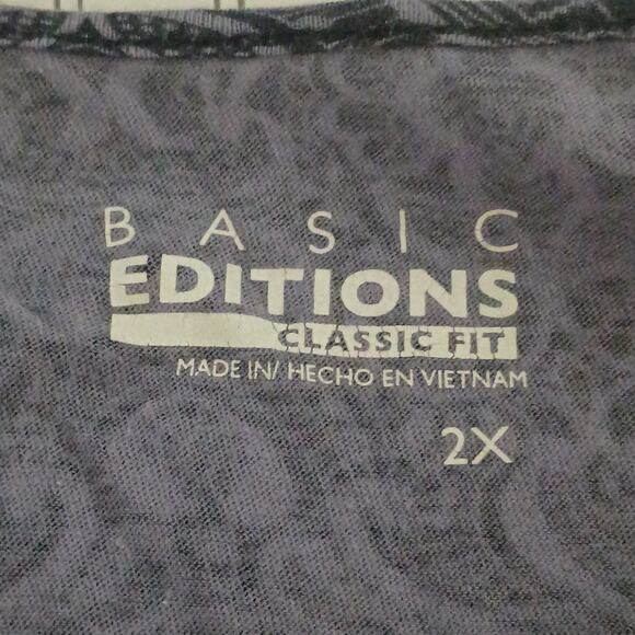 Lot of 3 Mixed Brands Plus Size Women 2x Lightweight Knit Short Sleeve T-shirts - Picture 3 of 11